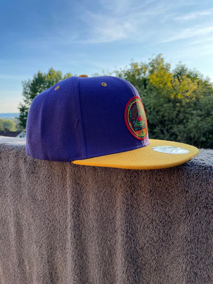 SAMOAN SEAL PURPLE YELLOW SNAP BACK