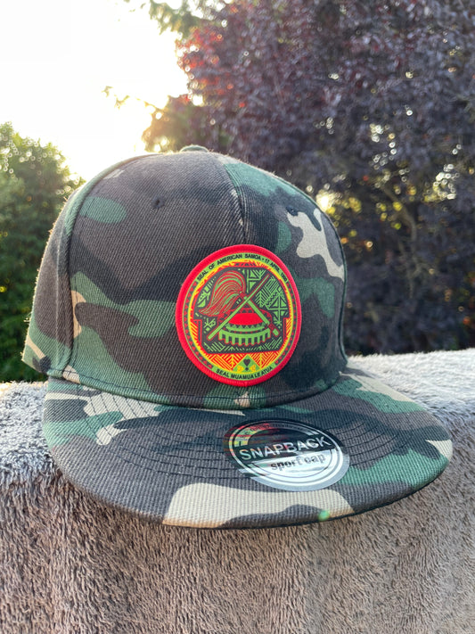SAMOAN SEAL CAMO SNAPBACK